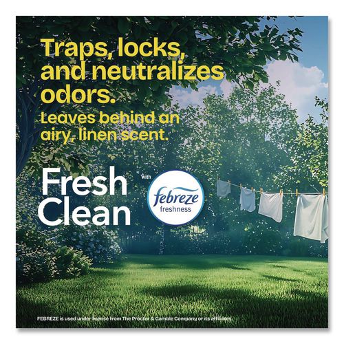 Image of Glad® 78899 ForceFlex Kitchen Drawstring Trash Bags, 13 gal, Gain Fresh Clean Scent, 24 x 27.38, White, 80/Box