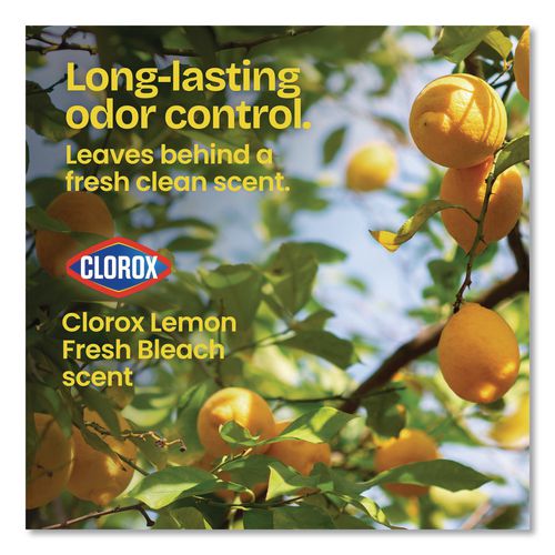 Image of Glad® 79316 Medium Drawstring Trash Bags with Clorox, 8 gal, Lemon Fresh Bleach Scent, 0.74 mil, 23" x 21.63", Gray, 26/Box