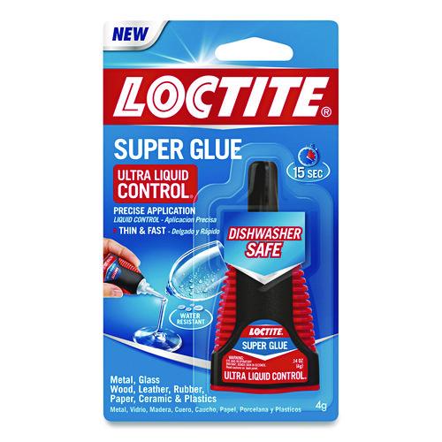 Image of Loctite® 1647358 Ultra Liquid Control Super Glue, 0.14 Oz, Dries Clear