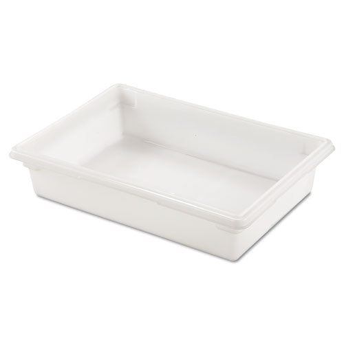 Image of Rubbermaid® Commercial FG350800WHT Food/Tote Boxes, 8.5 gal, 26 x 18 x 6, White, Plastic