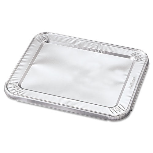 Image of HFA® 204930 Steam Pan Foil Lids, Fits Half-Size Pan, 30 Gauge, 12.27 x 10.44, 100/Carton
