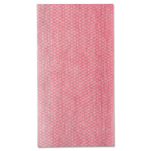 Image of Chix® 8507 Wet Wipes, Diamond-Pattern Design, 11.5 x 24, White/Pink, 200/Carton