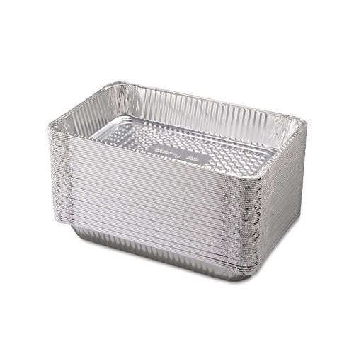 Image of HFA® 201900 Aluminum Steam Table Pans, Full-Size Deep, 60 Gauge, 3.19" Deep, 12.19 x 20.75, 50/Carton