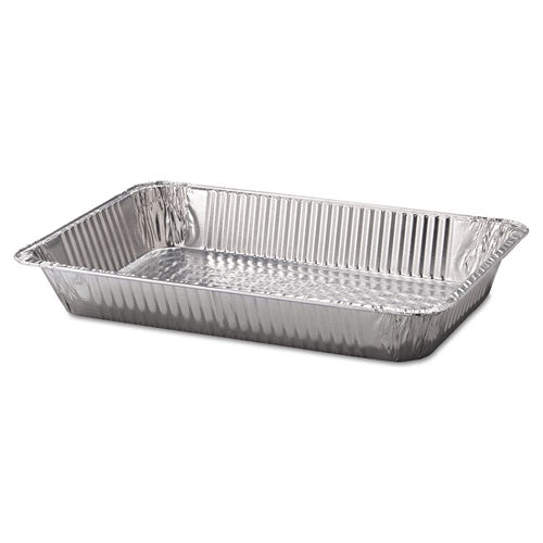 Image of HFA® 201970 Aluminum Steam Table Pans, Full-Size Deep, 65 Gauge, 3.19" Deep, 12.19 x 20.75, 50/Carton