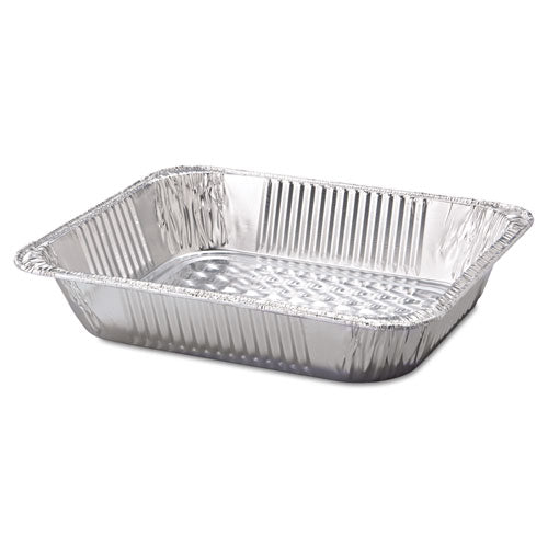 Image of HFA® 32140 Aluminum Steam Table Pans, Half Size Deep, 2.56" Deep, 10.38 x 12.75, 100/Carton