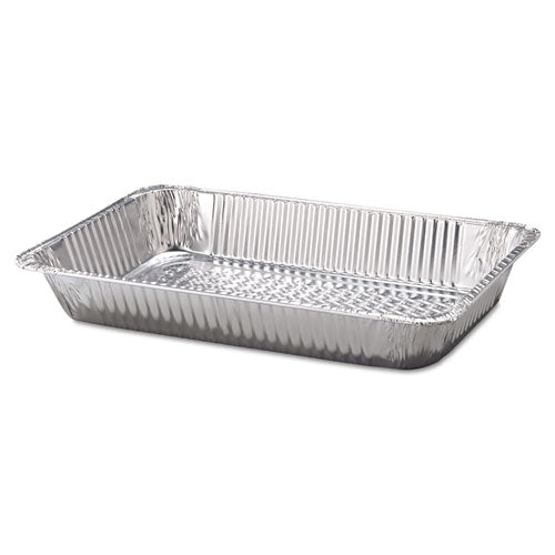 Image of HFA® 201900 Aluminum Steam Table Pans, Full-Size Deep, 60 Gauge, 3.19" Deep, 12.19 x 20.75, 50/Carton