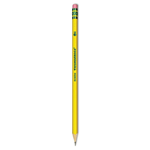 Image of Ticonderoga® X13882 Pencils, Hb (#2), Black Lead, Yellow Barrel, Dozen