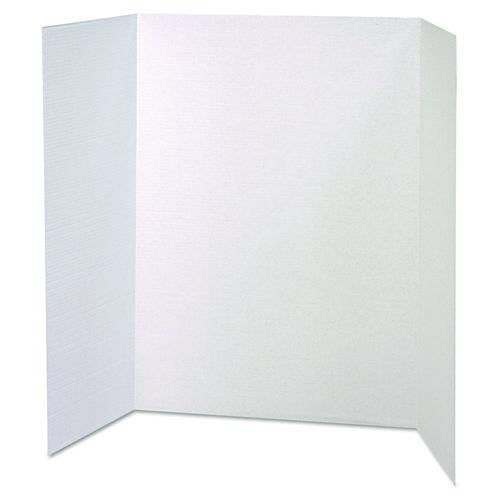 Image of Pacon® P37634 Spotlight Corrugated Presentation Display Boards, 48 X 36, White, 4/carton