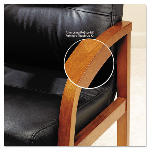 Image of Master Caster® 18000 ReStor-It Furniture Touch-Up Kit with (5) Woodgrain Markers, (3) Filler Sticks, 4.25 x 0.38 x 6.75