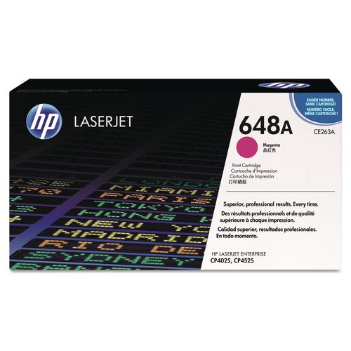 Image of HP CE263A HP 648a, (ce263a) Magenta Original Laserjet Toner Cartridge
