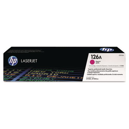 Image of HP CE313A HP 126a, (ce313a) Magenta Original Laserjet Toner Cartridge
