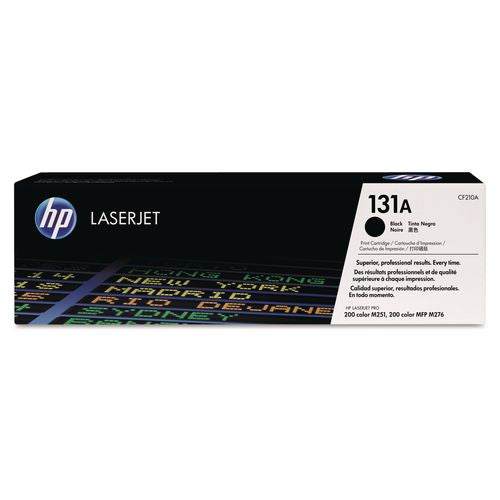 Image of HP CF210A HP 131a, (cf210a) Black Original Laserjet Toner Cartridge