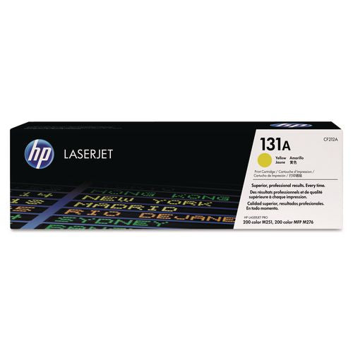 Image of HP CF212A HP 131a, (cf212a) Yellow Original Laserjet Toner Cartridge