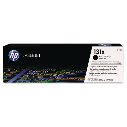 Image of HP CF210X HP 131x, (cf210x) High-Yield Black Original Laserjet Toner Cartridge