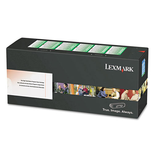 Image of Lexmark 80C1SY0 80c1sy0 Return Program Toner, 2,000 Page-Yield, Yellow