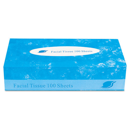 Image of GEN GENFACIAL30100B Boxed Facial Tissue, 2-Ply, White, 100 Sheets/Box, 30 Boxes/Carton