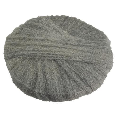 Image of GMT 120203 Radial Steel Wool Pads, Grade 3 (Standard): Cleaning and Polishing, 20" Diameter, Gray, 12/Carton