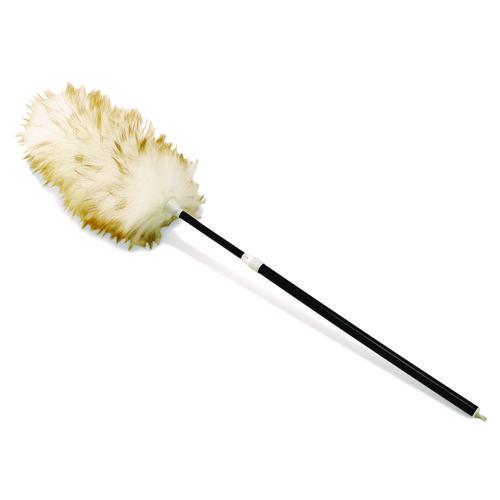 Image of Rubbermaid® Commercial FG9C04000000 Telescoping Lambswool Duster, 30" To 42" Handle, 6/carton