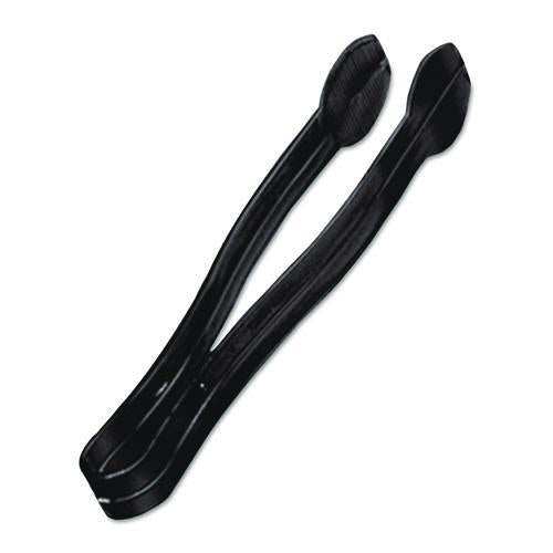 Image of WNA WNA A7TSBL Caterline Tongs, Plastic, 9", Black, 48/Carton