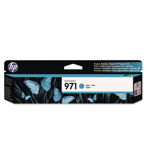 Image of HP CN622AM HP 971, (cn622am) Cyan Original Ink Cartridge