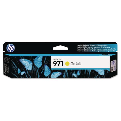 Image of HP CN624AM HP 971, (cn624am) Yellow Original Ink Cartridge