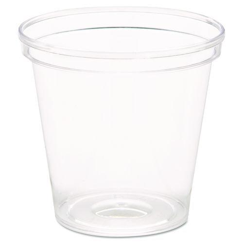 Image of WNA WNA P10 Comet Plastic Portion/shot Glass, 1 Oz, Clear, 50/pack, 50 Packs/carton