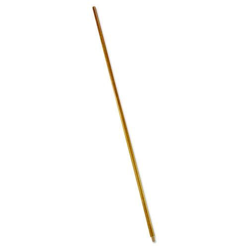 Image of Rubbermaid® Commercial FG636100LAC Wood Threaded-Tip Broom/Sweep Handle, 0.94" dia x 60", Natural