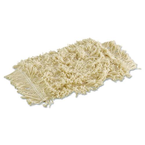 Image of Rubbermaid® Commercial FGS29900WH00 Wall Washer Replacement Pads, Cotton, 9" X 5", White