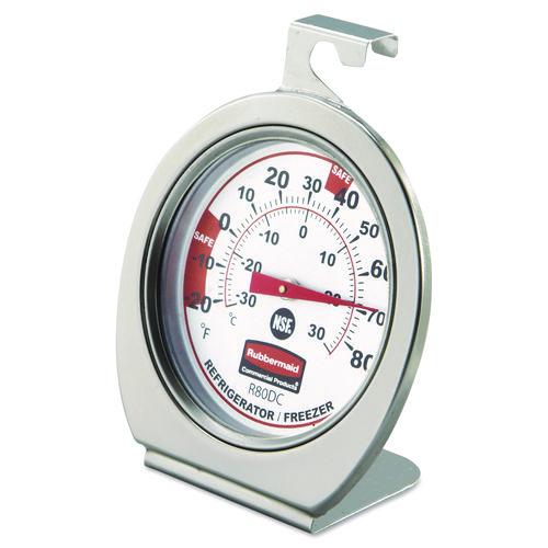 Image of Rubbermaid® Commercial FGR80DC Refrigerator/freezer Monitoring Thermometer, -20f To 80f