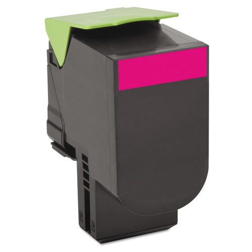 Image of Lexmark 80C10M0 80c10m0 Return Program Toner, 1,000 Page-Yield, Magenta