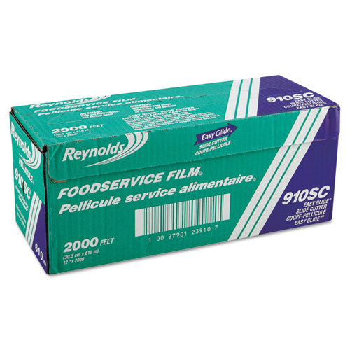Image of Reynolds Wrap® 910SC PVC Food Wrap Film Roll in Easy Glide Cutter Box, 12" x 2,000 ft