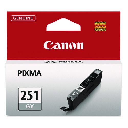 Image of Canon® 6517B001 6517b001 (cli-251) Chromalife100+ Ink, 780 Page-Yield, Gray