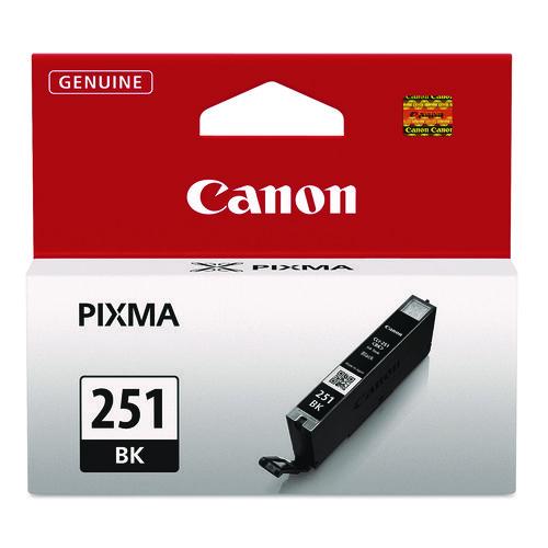 Image of Canon® 6513B001 6513b001 (cli-251) Chromalife100+ Ink, 1,105 Page-Yield, Black