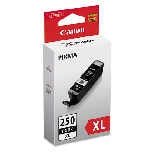 Image of Canon® 6432B001 6432b001 (pgi-250xl) Chromalife100+ High-Yield Ink, 500 Page-Yield, Black
