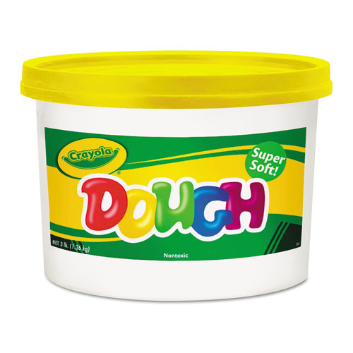 Image of Crayola® 57-0015-034 Modeling Dough Bucket, 3 Lbs, Yellow