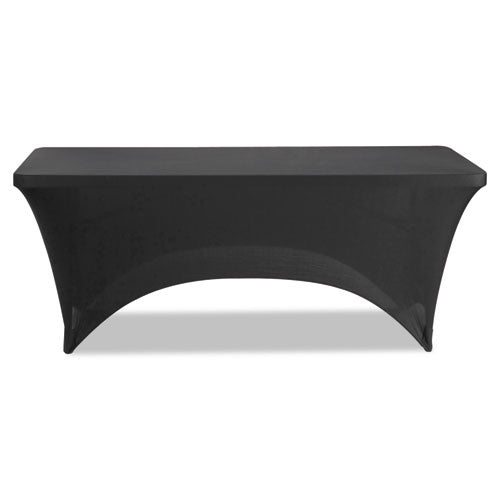 Image of Iceberg Igear Fabric Table Cover, Polyester/spandex, 30" X 72", Black