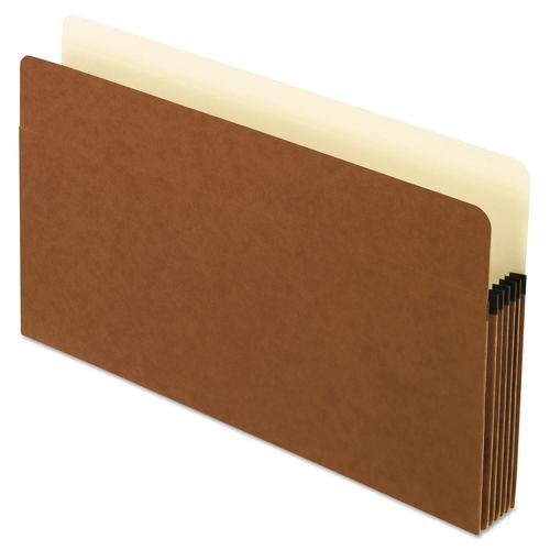Image of Pendaflex® 1536GAM Smart Shield File Pocket, 5.25" Expansion, Legal Size, Red Fiber, 10/box