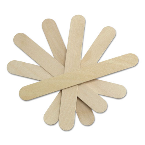 Image of Medline MDS202075 Sterile Tongue Depressors, Wood, 6" Long, 100/box