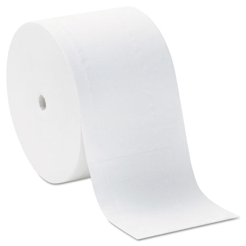 Image of Georgia Pacific® Professional 19372 Coreless Bath Tissue, Septic Safe, 2-Ply, White, 1,125 Sheets/Roll, 18 Rolls/Carton