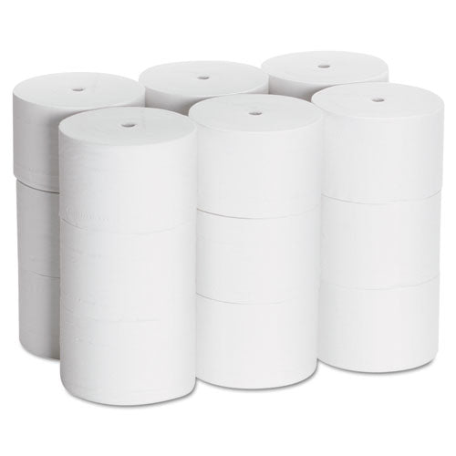 Image of Georgia Pacific® Professional 19372 Coreless Bath Tissue, Septic Safe, 2-Ply, White, 1,125 Sheets/Roll, 18 Rolls/Carton