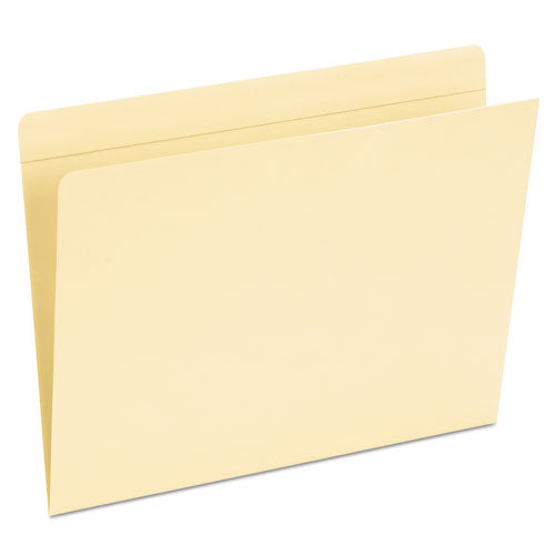 Image of Pendaflex® 16651 Top Tab Pocket Folders, Straight Tabs, Letter Size, Manila, 50/Box
