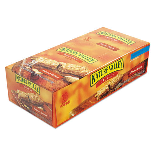 Image of Nature Valley® GEM33550 Granola Bars, Peanut Butter Cereal, 1.5 Oz Bar, 18/box