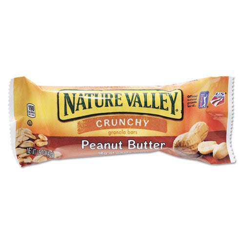 Image of Nature Valley® GEM33550 Granola Bars, Peanut Butter Cereal, 1.5 Oz Bar, 18/box