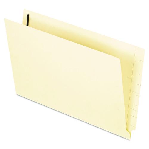 Image of Pendaflex® H20U13 Manila End Tab Expanding Fastener Folders, 2-Ply Straight Tab, Expands 0.75", 2 Fasteners, Legal Size, Manila, 50/Box