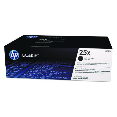Image of HP CF325X HP 25x, (cf325x) High-Yield Black Original Laserjet Toner Cartridge
