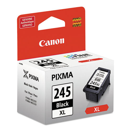 Image of Canon® 8278B001 8278b001 (pg-245xl) Chromalife100+ High-Yield Ink, 300 Page-Yield, Black