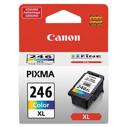 Image of Canon® 8280B001 8280b001 (cl-246xl) Chromalife100+ High-Yield Ink, 300 Page-Yield, Tri-Color