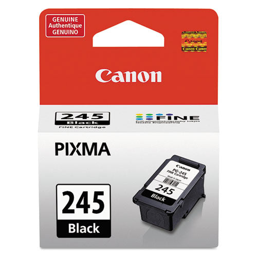 Image of Canon® 8279B001 8279b001 (pg-245) Chromalife100+ Ink, 180 Page-Yield, Black