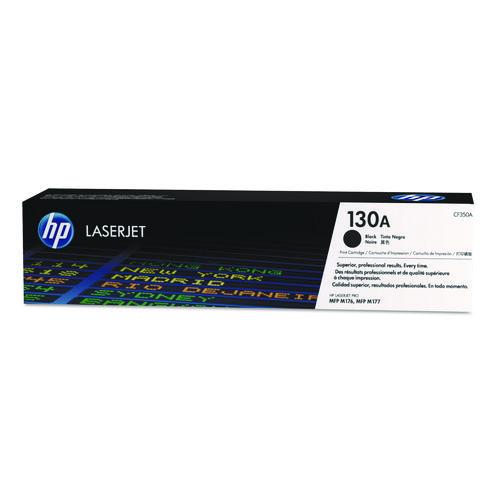 Image of HP CF350A HP 130a, (cf350a) Black Original Laserjet Toner Cartridge