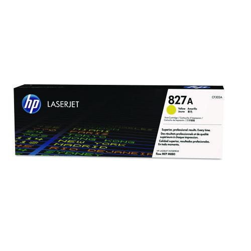 Image of HP CF302A HP 827a, (cf302a) Yellow Original Laserjet Toner Cartridge